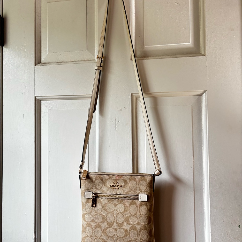 Coach Tan Crossbody Bag